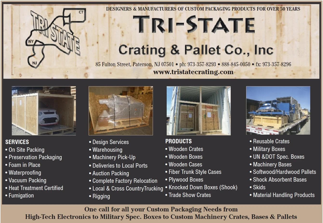 Tri-State Crating & Pallet Co., Inc.